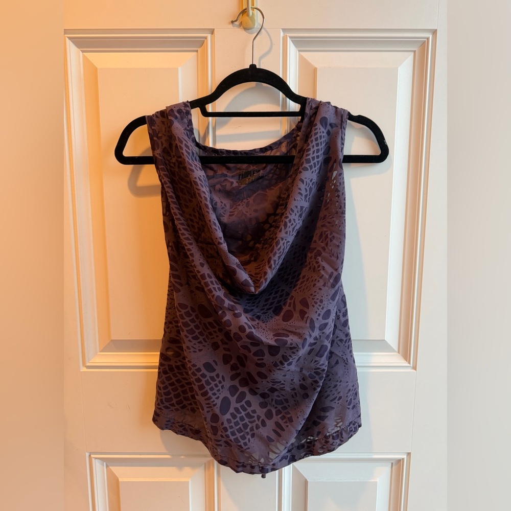 People's Liberation Purple Patterned Blouse